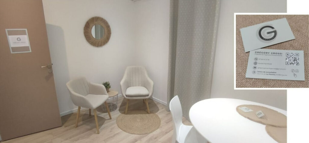 Cabinet d'hypnose - Espace confortable et confidentiel pour accompagnement personnalisé, à Ajaccio
